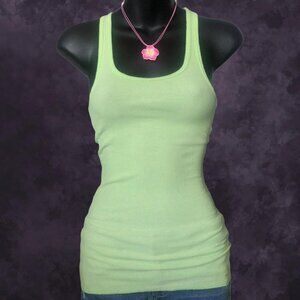 00s Hollister Melon Green Tank